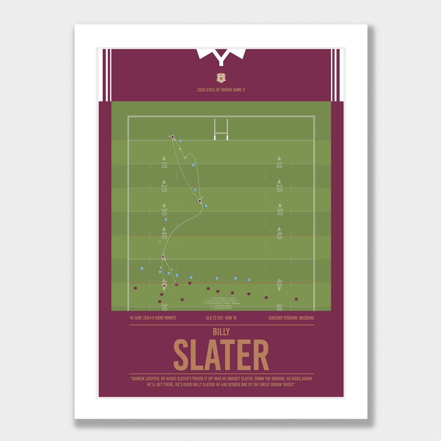 Billy Slater magic! The greatest Origin try of all time?