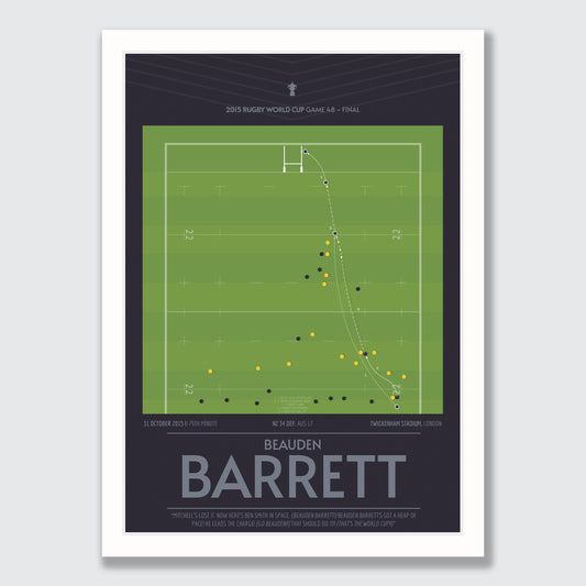 Beauden Barrett secures the 2015 World Cup for NZ!