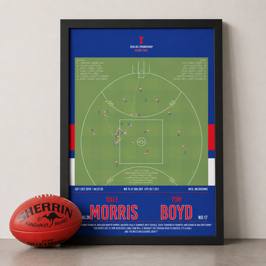 Dale Morris & Tom Boyd combine to seal victory for the Dogs!