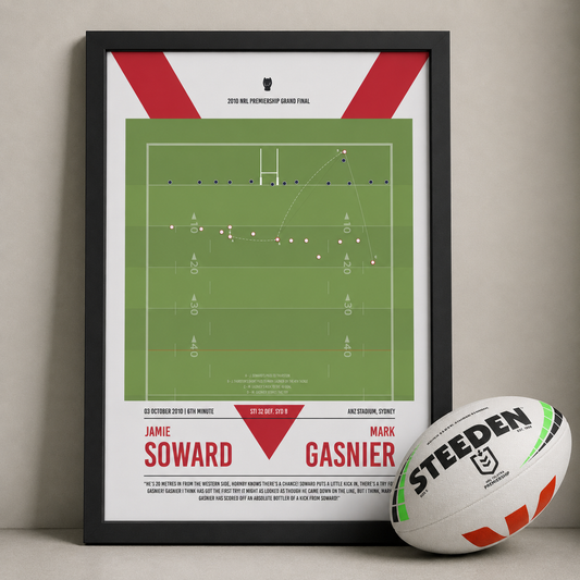 Gasnier's incredible first try in the 2010 GF!