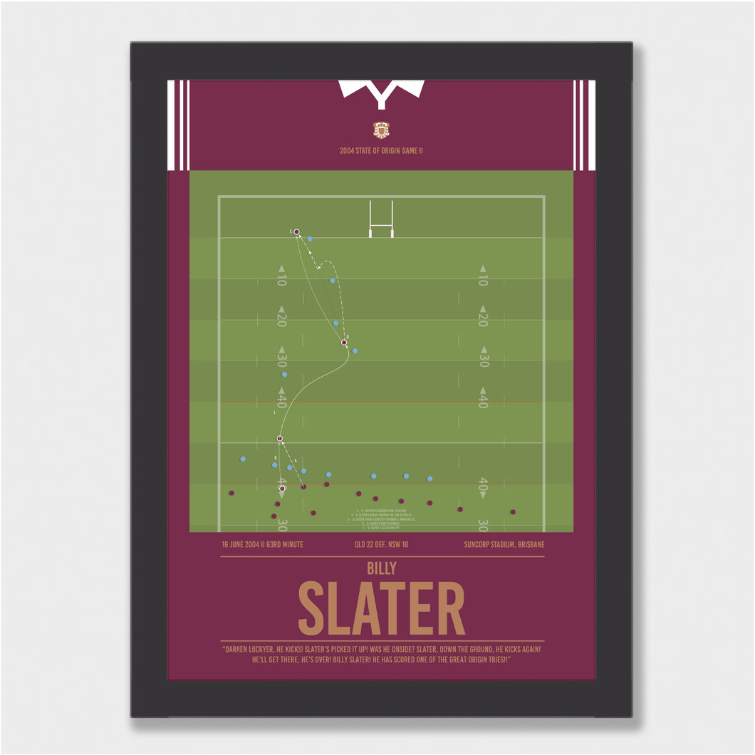 Billy Slater magic! The greatest Origin try of all time?