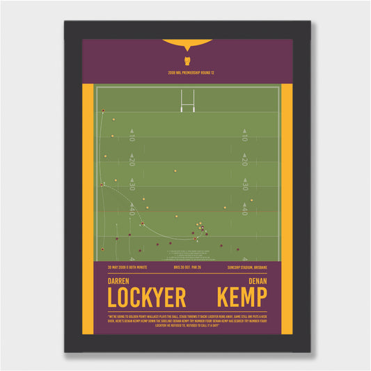 Lockyer & Kemp save the Broncos!