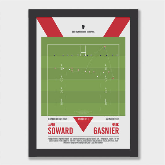 Gasnier's incredible first try in the 2010 GF!