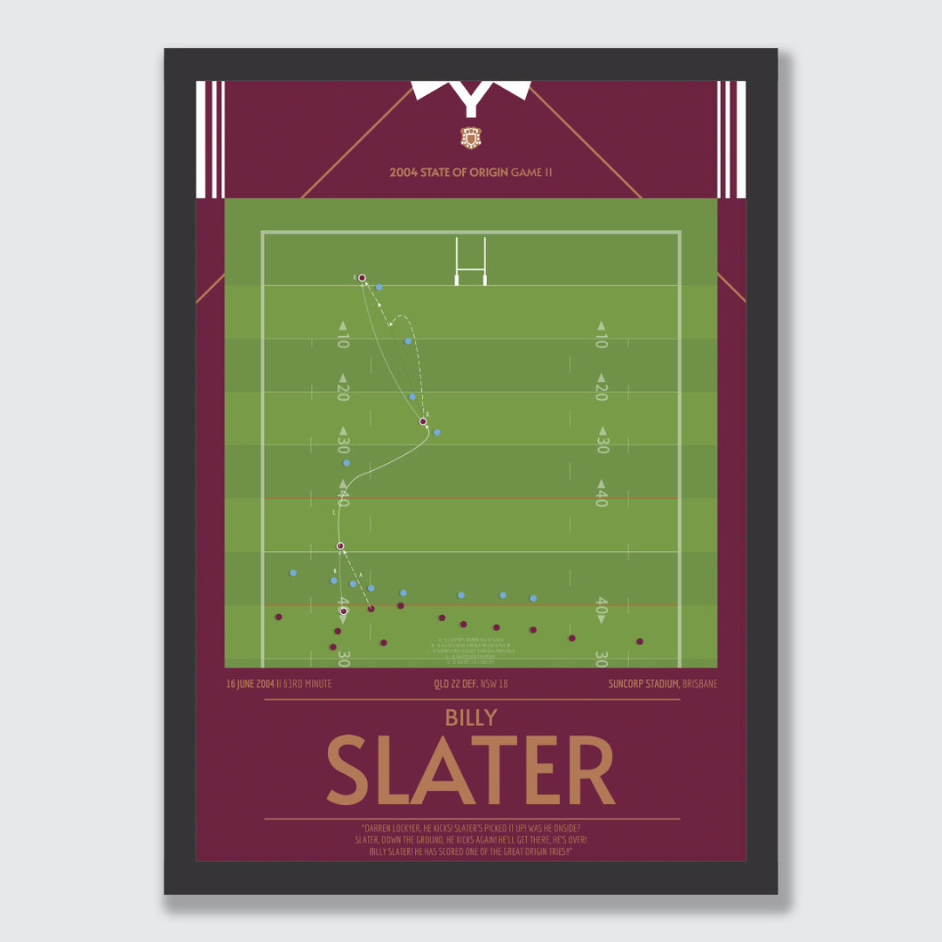 Billy Slater magic! The greatest Origin try of all time?