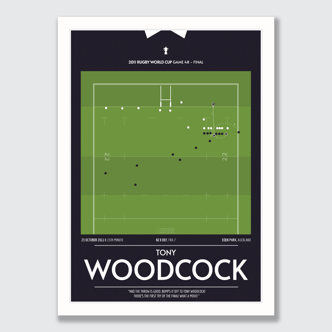 The try that won the 2011 World Cup final for the All Blacks!